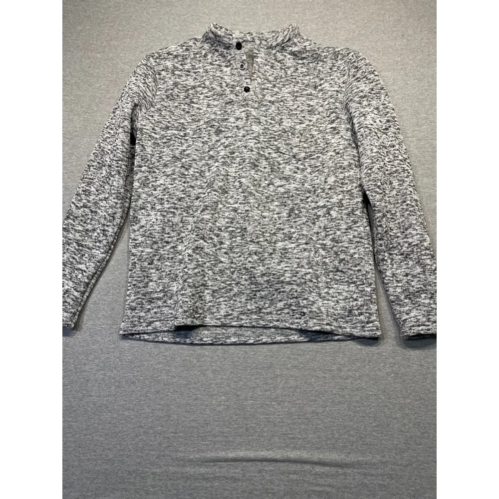 Men's Sweater XL black with white